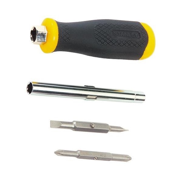 Stanley Screwdriver, 6 WAY SCRDRVR-CUSHION GRIP 68-012M - main